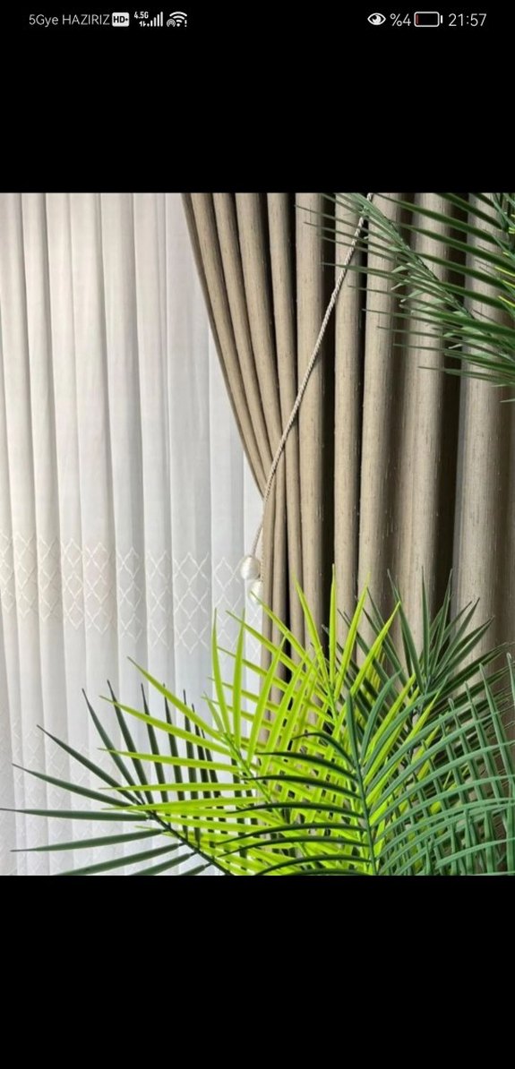 BİRİLLANT EMMA SERİSİ TÜL PERDE - Görsel 3