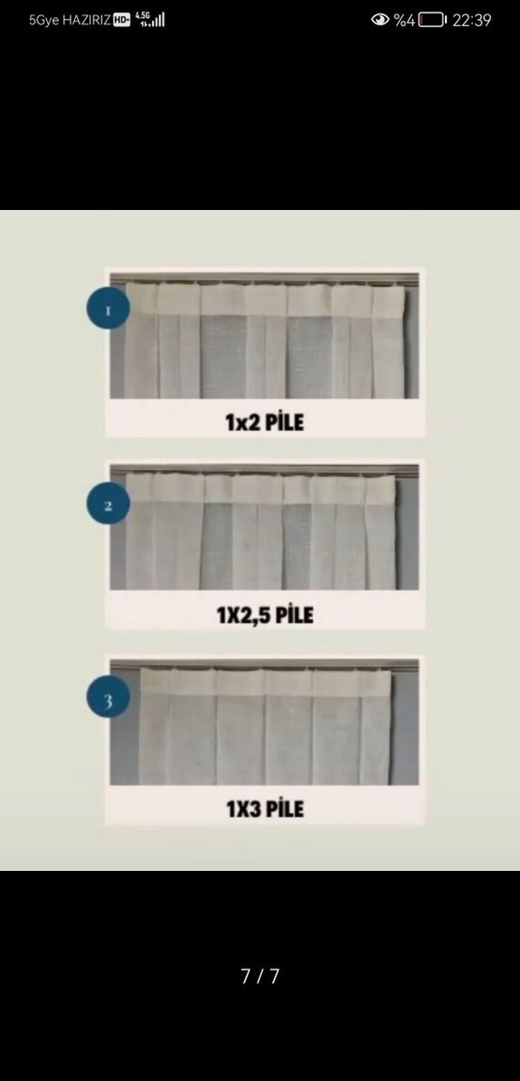 BANTLI LÜKS TÜL PERDE YENİ TREND - Görsel 5