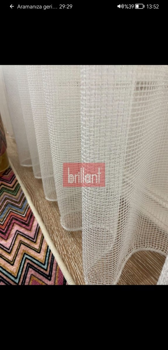 BİRİLLANT SAMİRA TÜL PERDE - Görsel 2