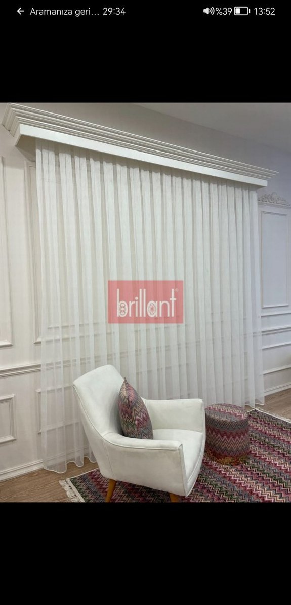 BİRİLLANT SAMİRA TÜL PERDE - Görsel 5