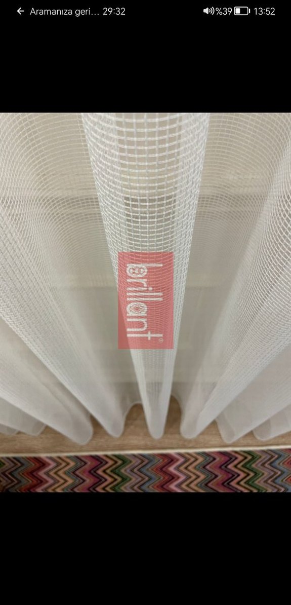 BİRİLLANT SAMİRA TÜL PERDE - Görsel 4