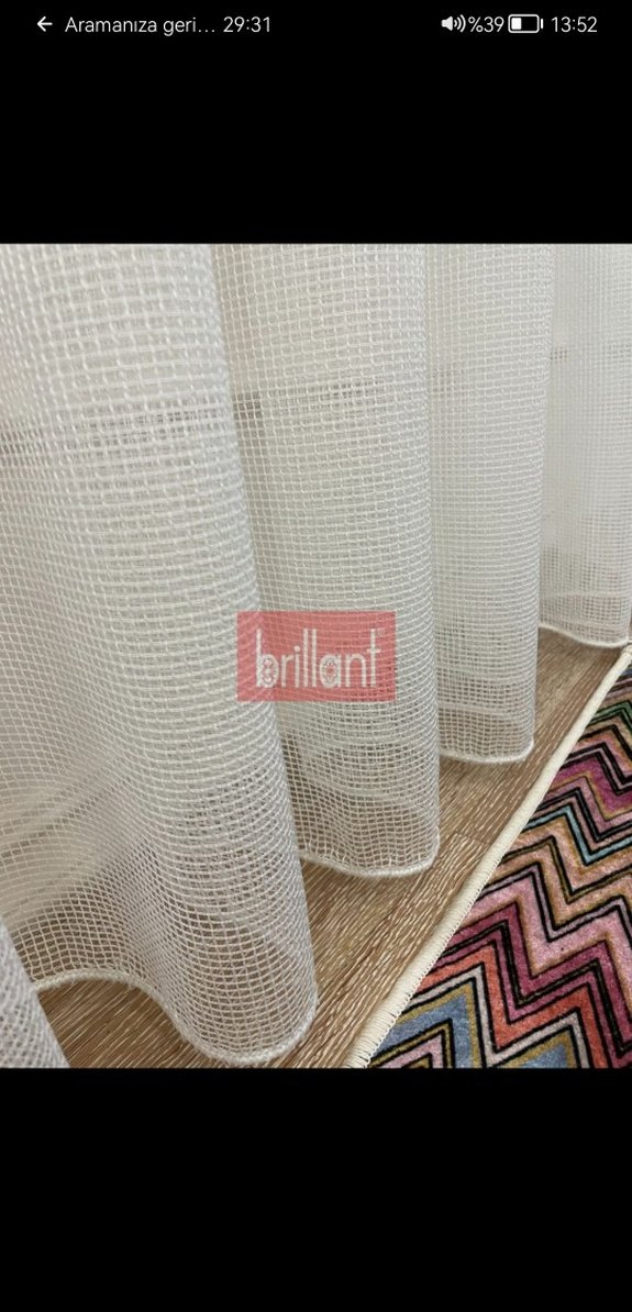 BİRİLLANT SAMİRA TÜL PERDE - Görsel 3