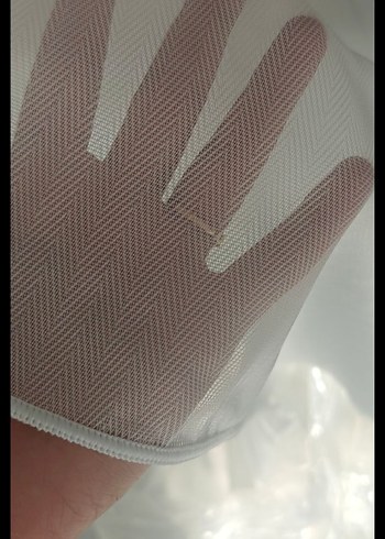 LÜKS BAMBU BALIK SIRTI TÜL PERDE YENİ - Görsel 3