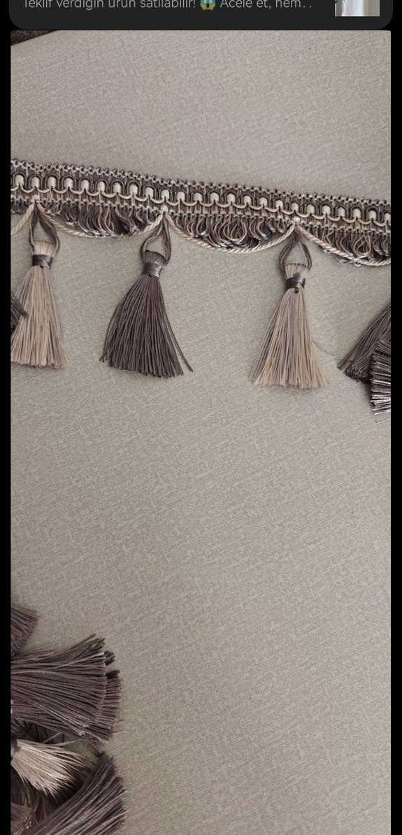 LÜKS BAMBU BALIK SIRTI TÜL PERDE YENİ - Görsel 4