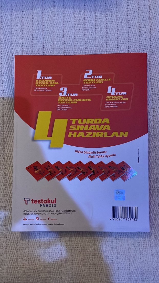 4 turda sınava hazır TYT Matematik Soru Kitabı - Testokul Pro - Görsel 2
