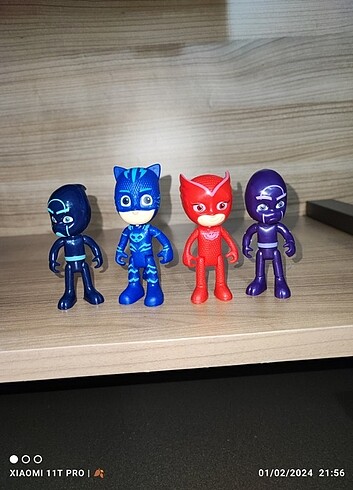 Pj mask pijamaskeliler figürleri 