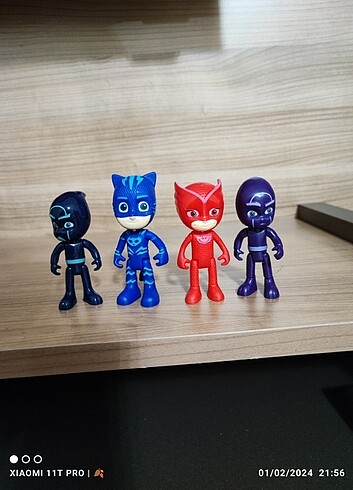 Diğer Pj mask pijamaskeliler figürleri