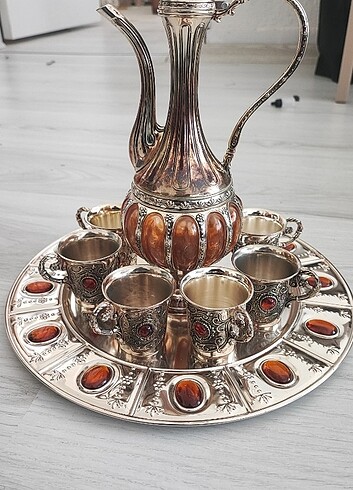Sürahi takımı şerbetlik antep işleme 