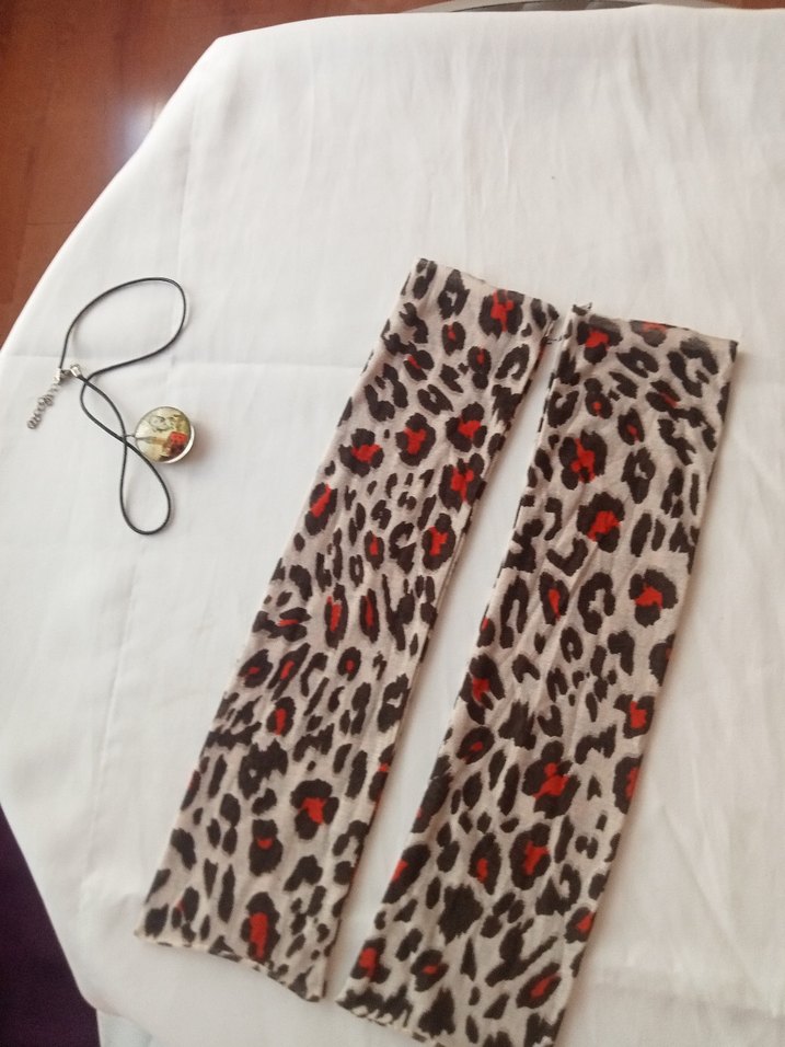 Bej Dantel Detaylı Renkli Bohem Eldiven - Görsel 4