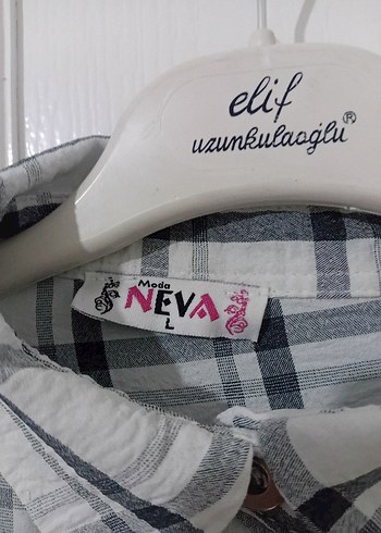 Kadın Ekose Desen Gömlek - Görsel 4