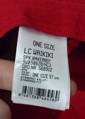 Kırmızı Zincir Detaylı Şapka  Trend & Şık - Görsel 6