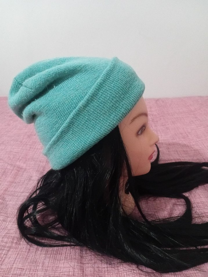 Mint Yeşili Bere  Günlük & Unisex - Görsel 2