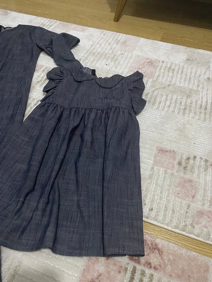 Anne - kız kombin elbise - Görsel 2