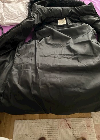 Siyah Uzun Kürklü Kadın Yelek - Görsel 4