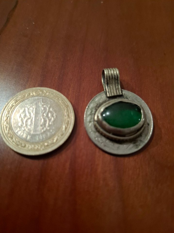 Gümüş parali Türkmen Takisi - Görsel 2