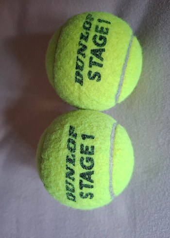 Dunlop strage 1 İki adet tenis topu