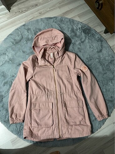 34 Beden pembe Renk H&M Trench