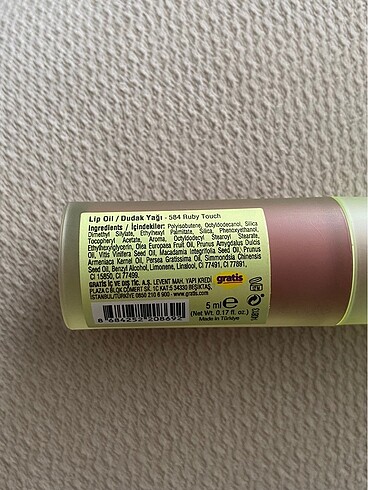 Diğer Beaulis lip oil 584 Ruby Touch