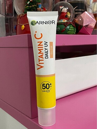 Garnier c vitamini renkli güneş kremi