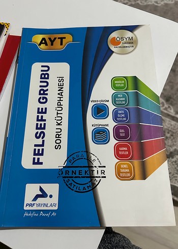 AYT Felsefe soru bankası paraf yayınları