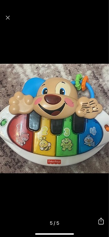  Beden Fisher price eğitici köpekçik