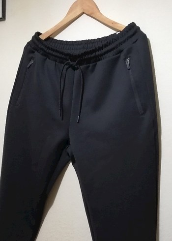 Koton Siyah Fermuarlı Erkek Jogger Eşofman - Görsel 2