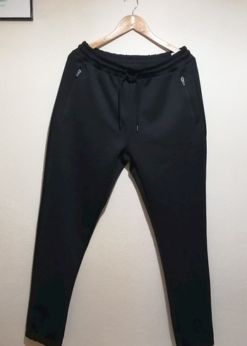 Koton Siyah Fermuarlı Erkek Jogger Eşofman - Görsel 5