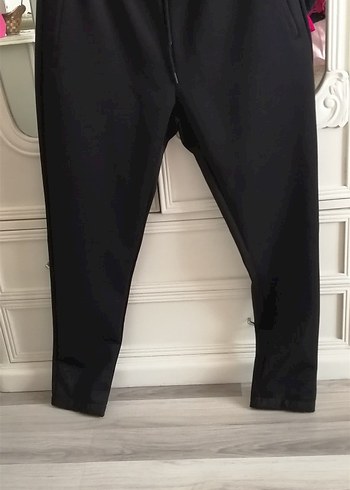 Koton Siyah Fermuarlı Erkek Jogger Eşofman - Görsel 6