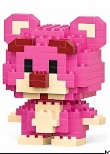 Lego Bricks Lotso Bear Figür