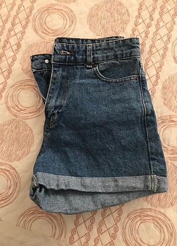 26 Beden mavi Renk Mini şort
