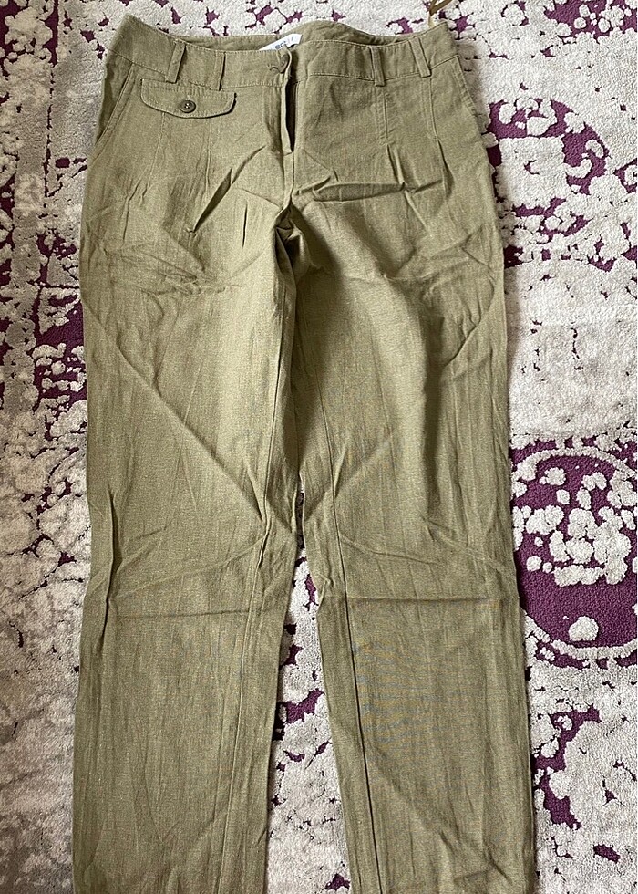 Keten pantolon - Görsel 2