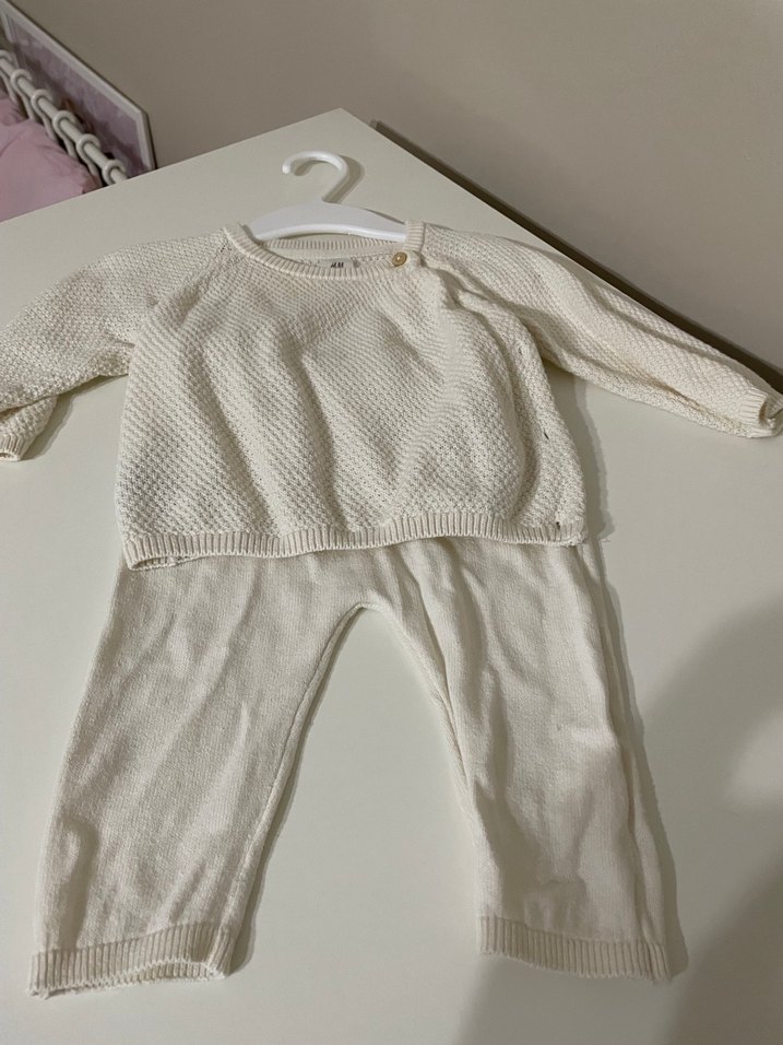 H&M kız-erkek triko takım - Görsel 2