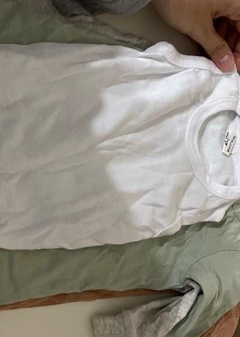 2-4 ay H&M uzun kollu tulum - Görsel 7