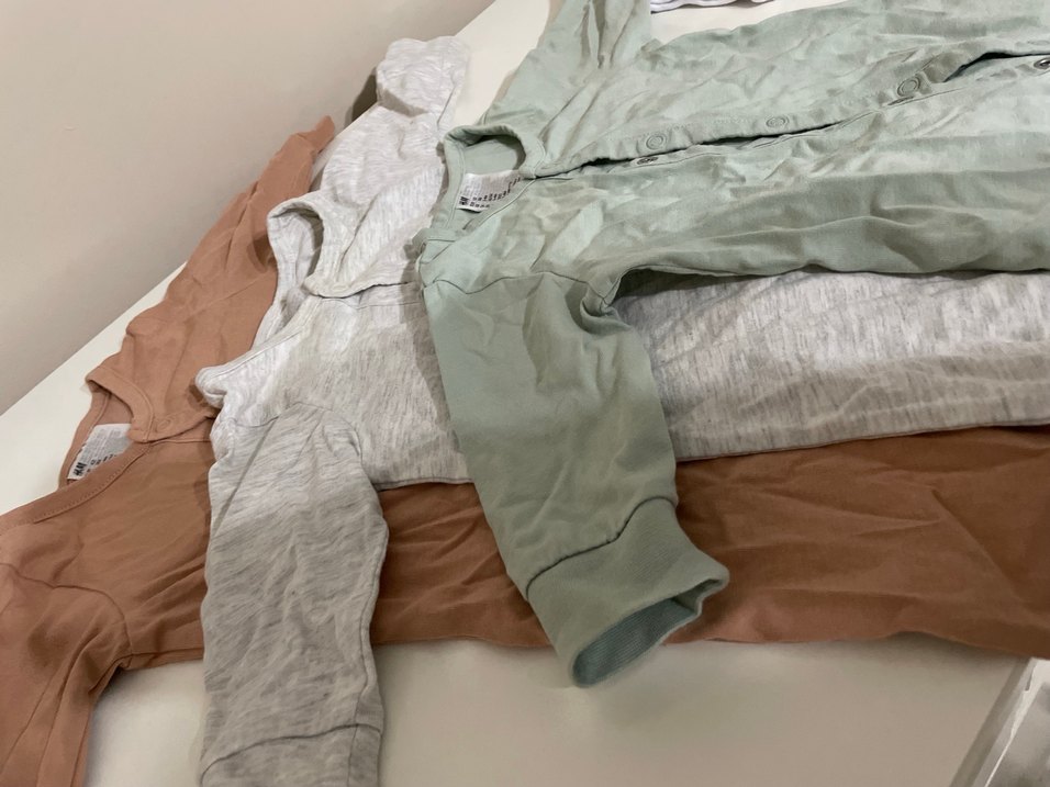 2-4 ay H&M uzun kollu tulum - Görsel 3