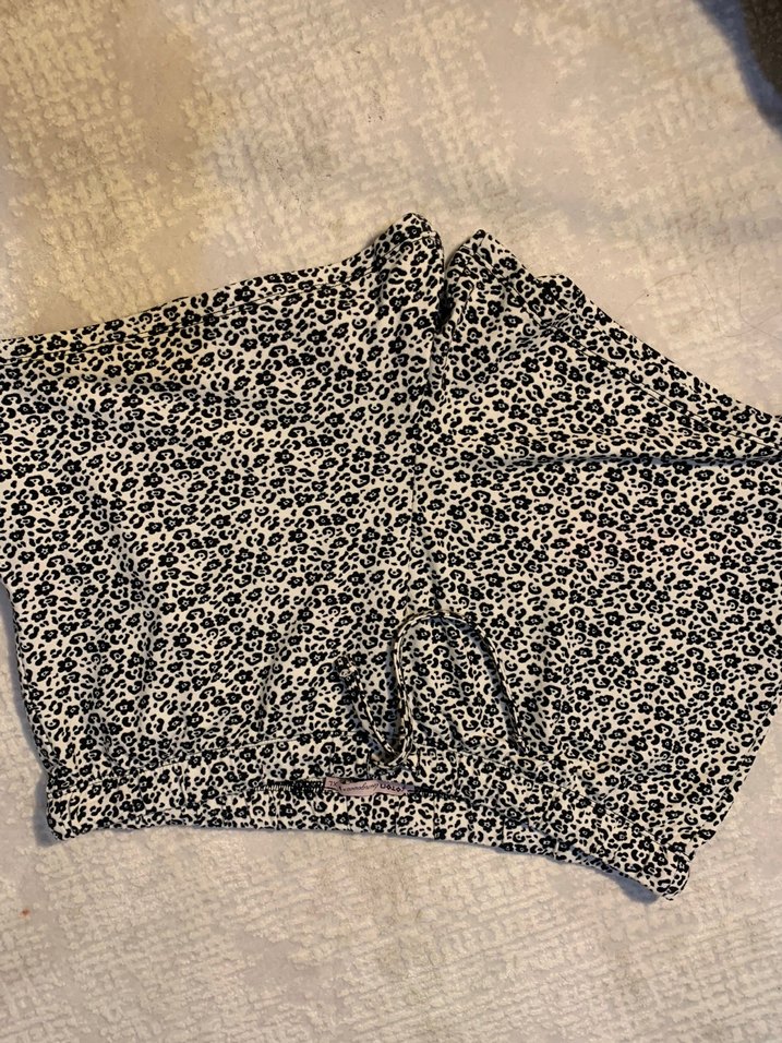 Gri Desenli Kısa Kollu Pijama Takımı - Görsel 4