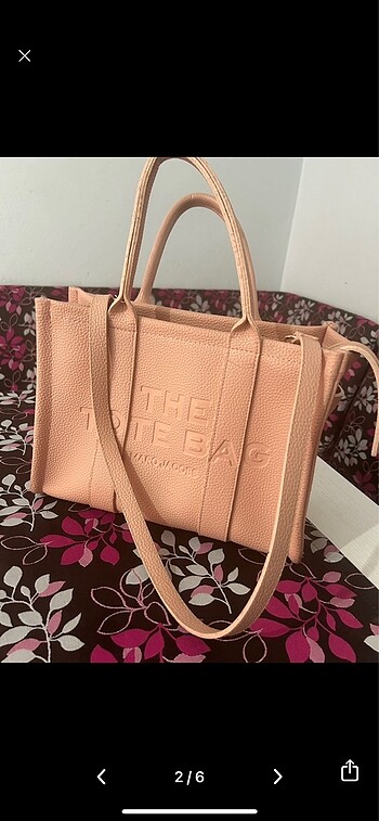 Marc Jacobs Pudra the tote bag çanta büyük boy