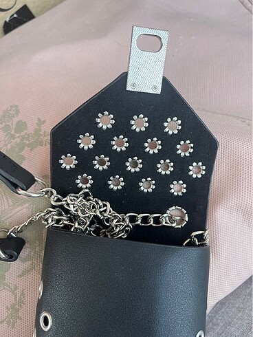 Beden Stradivarius kuşgözü telefon çantası