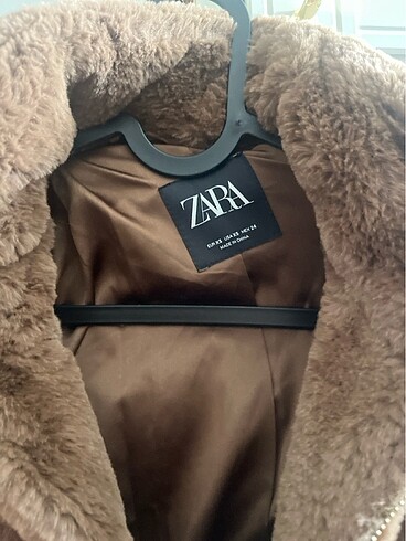 xs Beden Zara peluş mont