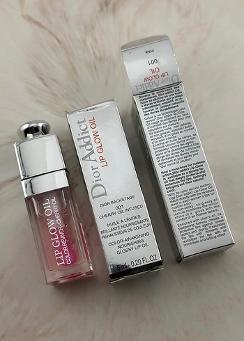Dior Addict Lip Glow Oil 001 Pink Parlak