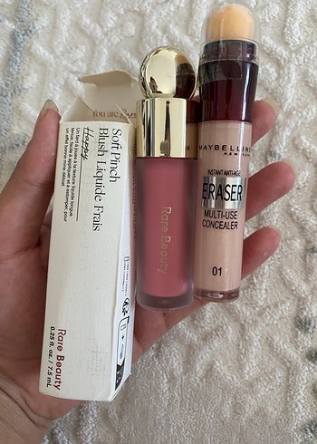 Rare beauty Sıvı Allık ve Kapatıcı Seti