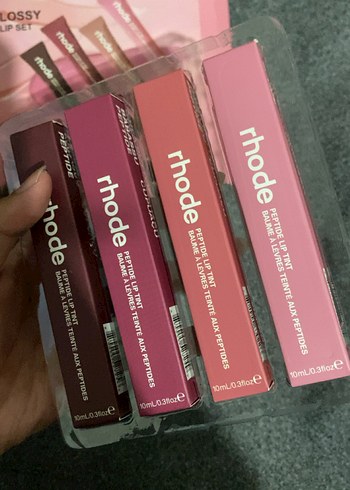 Rhode peptit lipgloss seti - Görsel 2