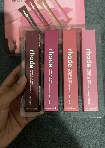 Rhode peptit lipgloss seti - Görsel 3