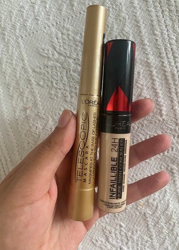 L'Oréal Paris Telesopic Maskara ve Infallible Kapatıcı