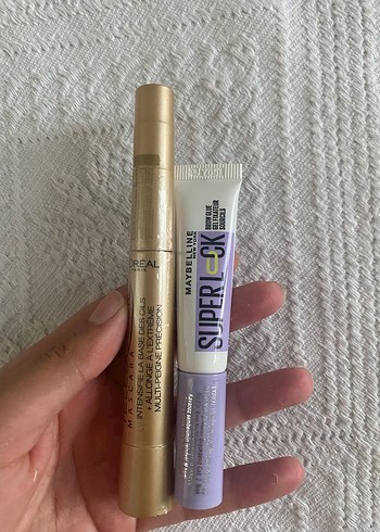 Loreal teleskopic maskara ve kaş jeli seti