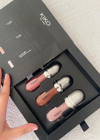 KIKO Milano lipgloss seti