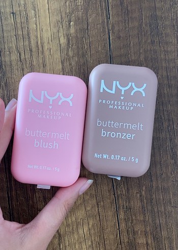 NYX Pastel Pembe Buttermelt Allık seti