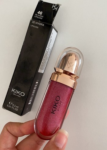 Kiko Milano 3D Hydra Parlak Pembe Dudak Parlatıcısı
