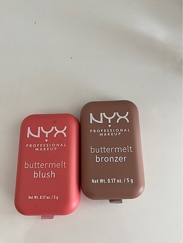 Nyx buttermelt allık seti
