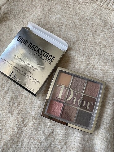 Dior backstage far paleti
