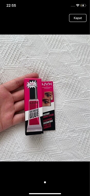 Nyx kaş sabitleme jeli